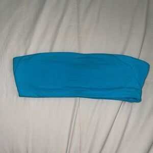 Moda International Blue Bandeau Bra Top